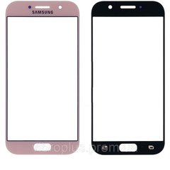 Стекло экрана (Glass) Samsung A520, A520F Galaxy A5 (2017) ORIG, розовый