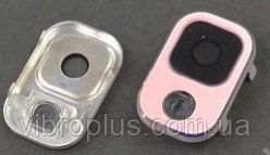 Скло камери Samsung N900 Note 3, рожевий