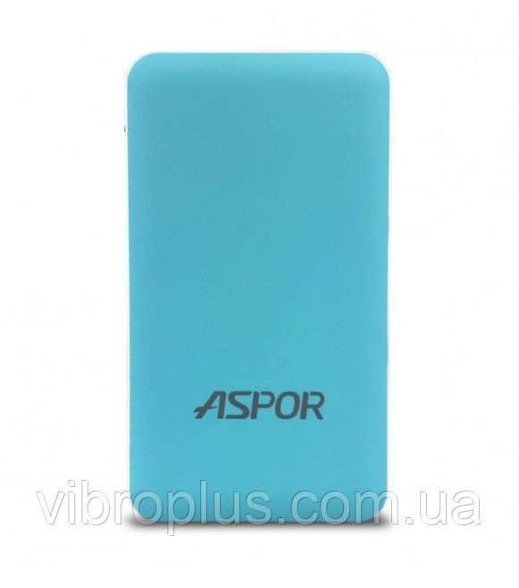 Power Bank Aspor A322 (9000 mAh) синий, внешний аккумулятор