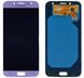Дисплей (экран) Samsung J730F, J730GM, J730DS, J730FM, J730G Galaxy J7 (2017) OLED с тачскрином в сборе, синий (серебристый)