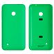 Задня кришка Nokia 530 Lumia (RM-1017, RM-1019), зелена, з бічними кнопками