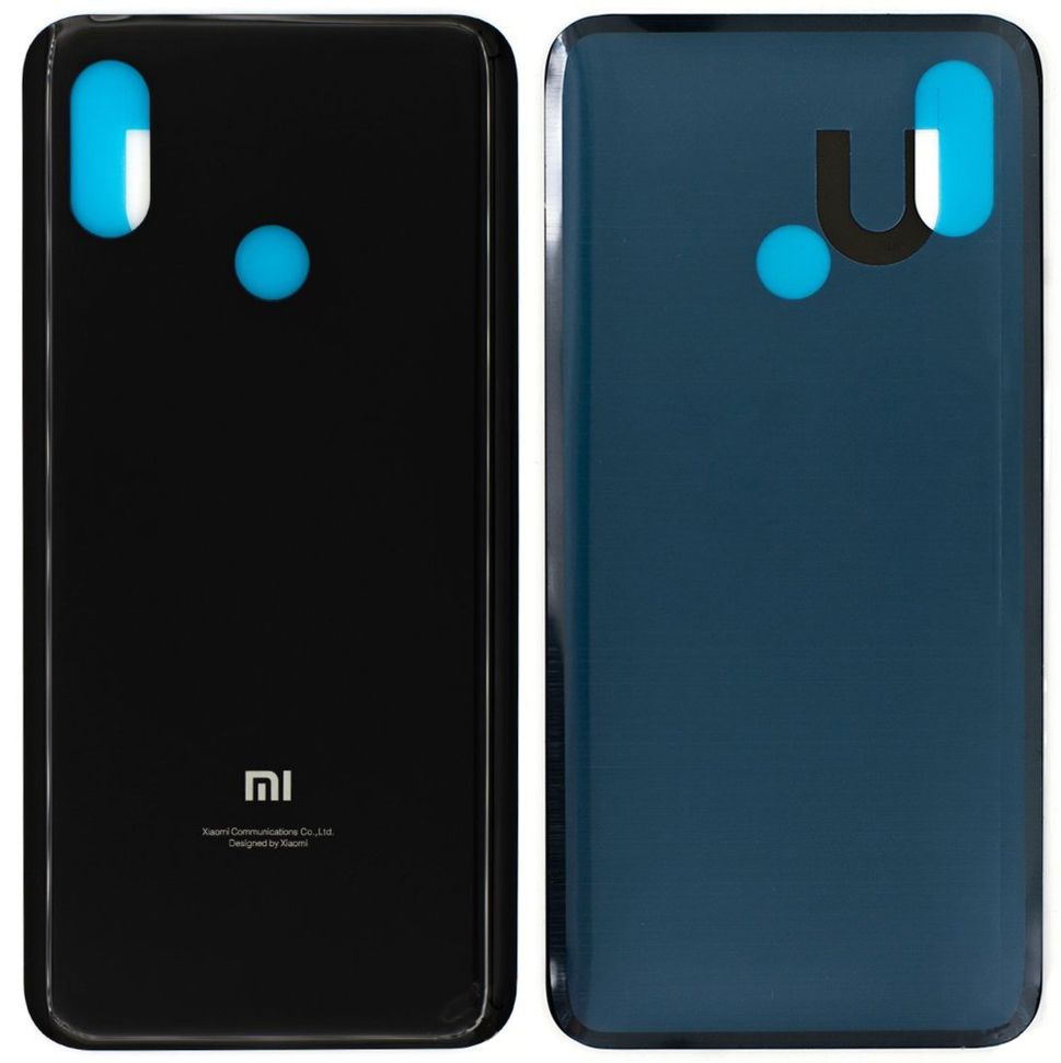 Задняя крышка Xiaomi Mi8, Mi 8, M1803E1A, черная