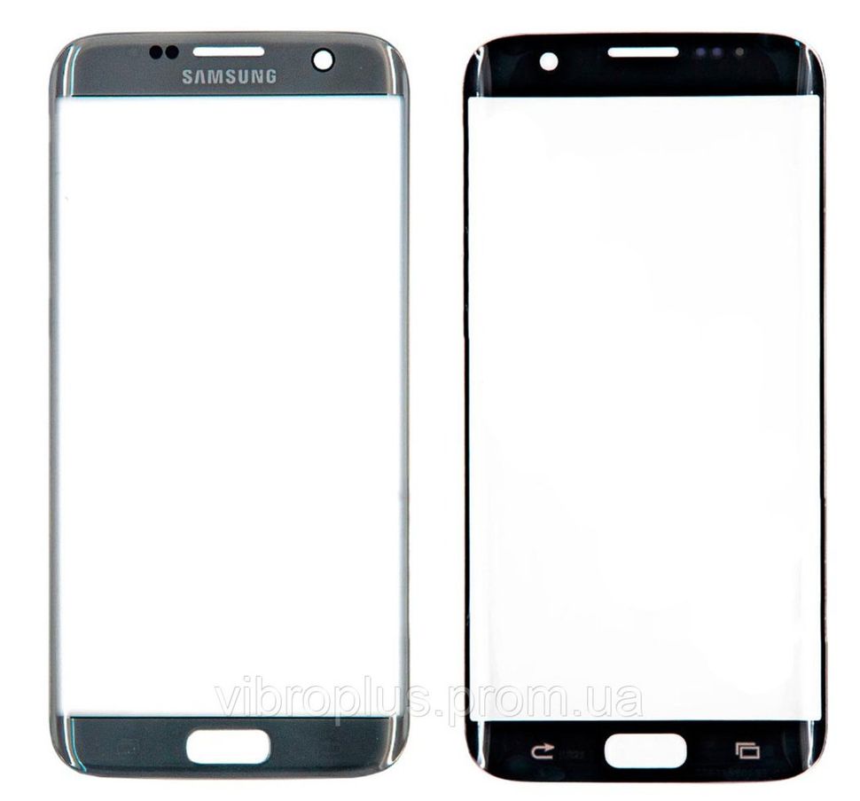 Стекло экрана (Glass) Samsung G935 Galaxy S7 Edge ORIG, серебристый