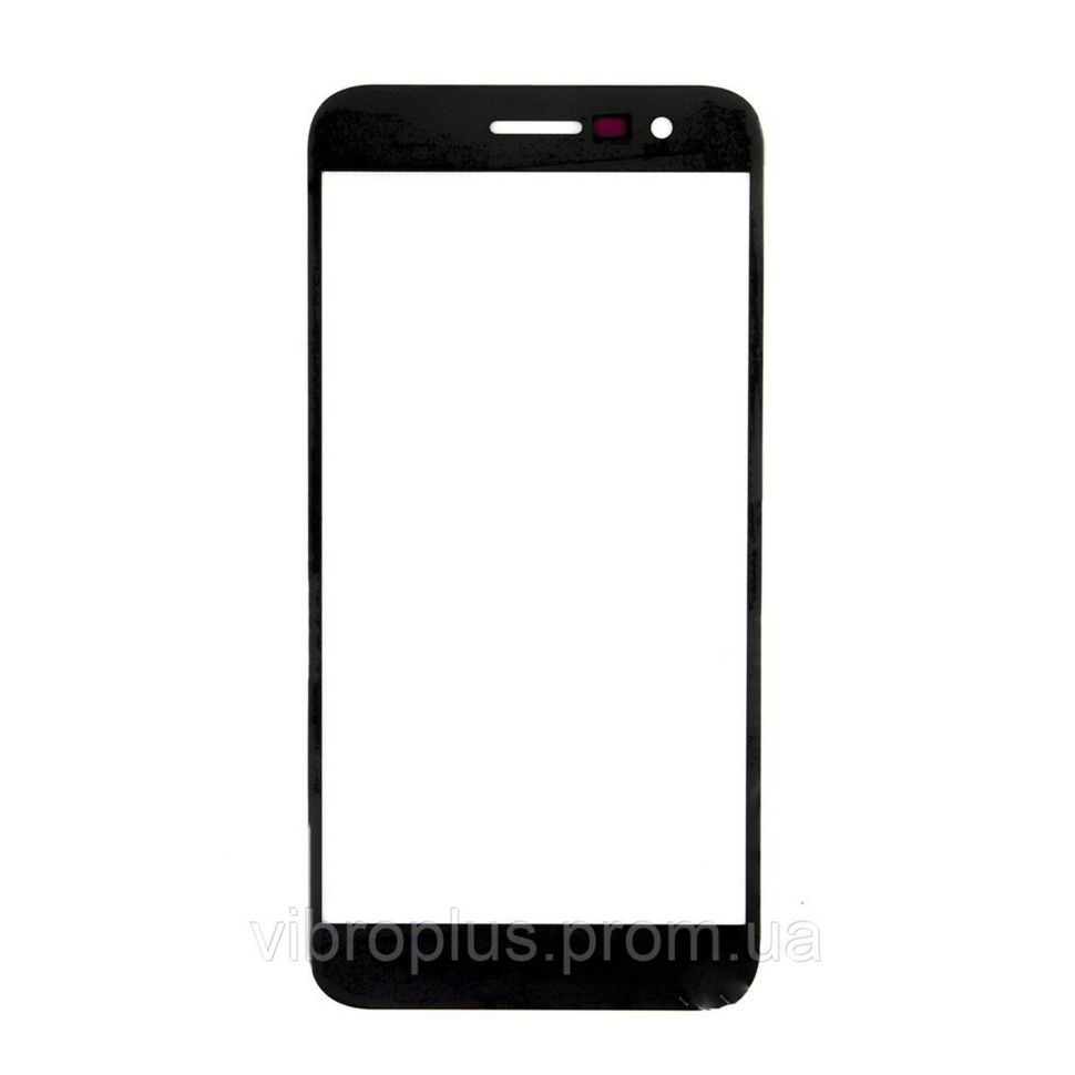 Скло екрану (Glass) LG M250 K10 (2017), X400 K10 (2017), чорний