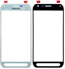Скло екрану (Glass) Samsung G890A Galaxy S6 Active, білий