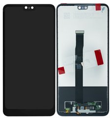 Дисплей Huawei P20 EML-L09, EML-L29 з тачскріном та сканером відбитків пальців, чорний