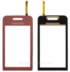 Тачскрин (сенсор) Samsung S5230 Star ORIG, розовый