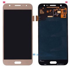 Дисплей (екран) Samsung J700F Galaxy J7 (2015) PLS TFT з тачскріном, золотистий