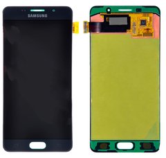 Дисплей (экран) Samsung A510 Galaxy A5 2016 A510F, A5100, A510FD, A510M, A510Y OLED с тачскрином, черный