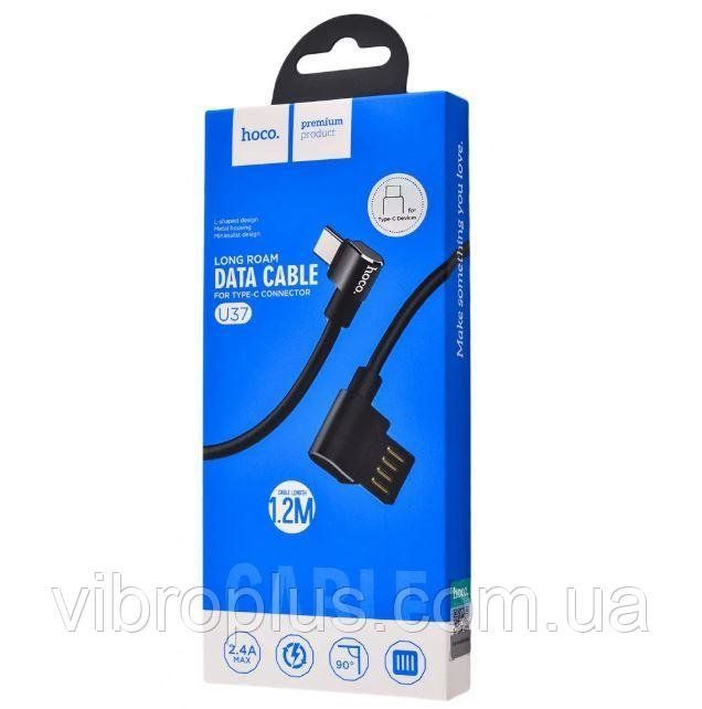 USB-кабель Hoco U37 Long Roam Type-C, черный