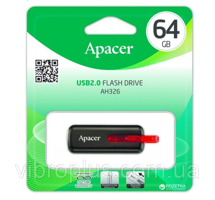USB флеш накопичувач 64Gb Apacer AH326