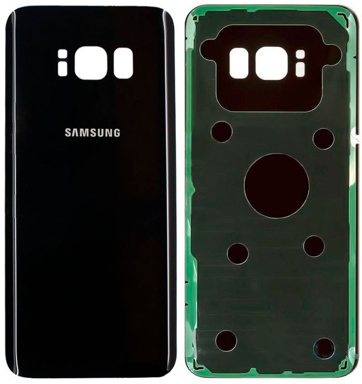 Задняя крышка Samsung G950 Galaxy S8 ORIG (без стекла камеры), черная