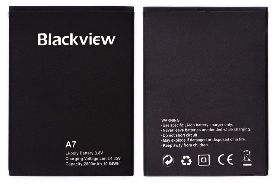 Акумуляторна батарея (АКБ) Blackview A7, A7 Pro, 2800 mAh
