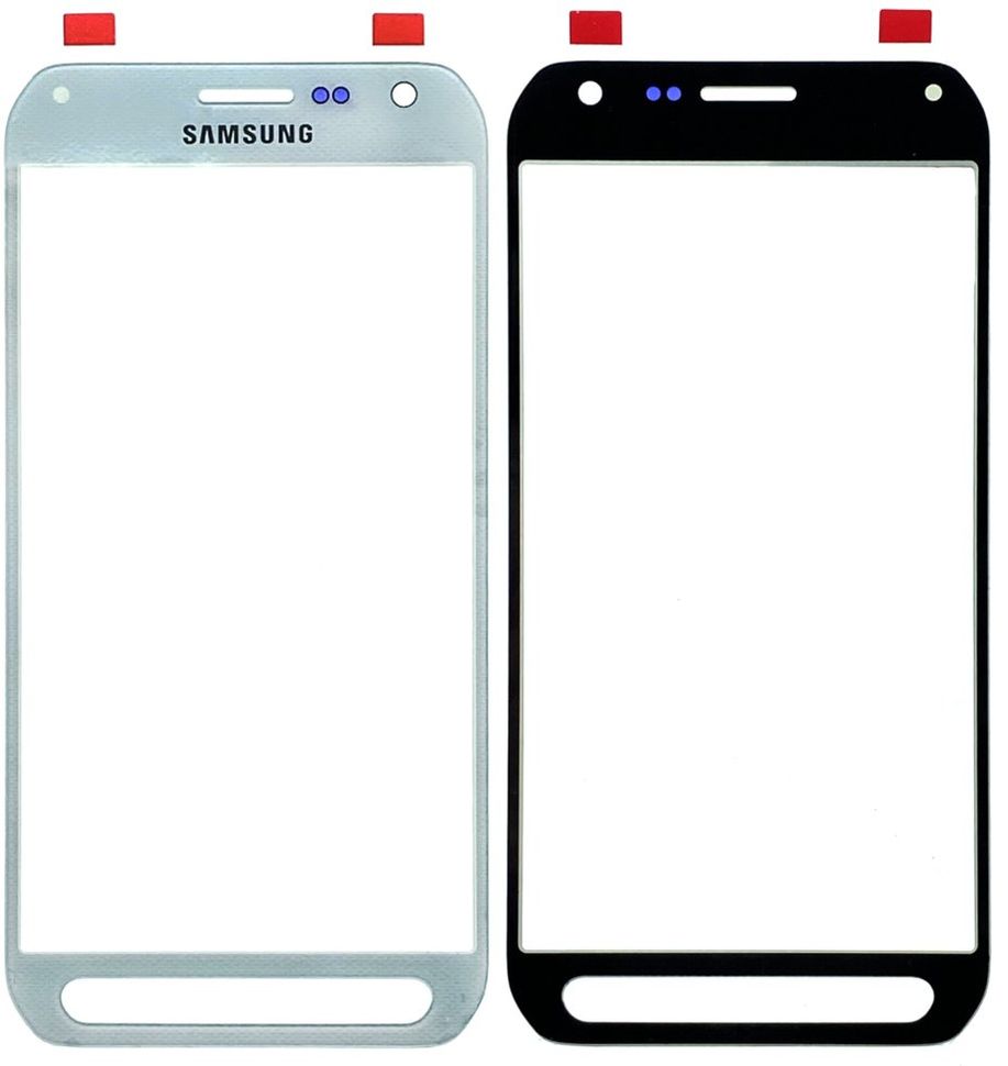 Стекло экрана (Glass) Samsung G890A Galaxy S6 Active, белый