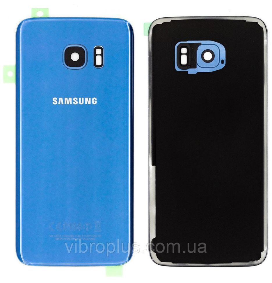 Задняя крышка Samsung G935 Galaxy S7 Edge ORIG, синяя