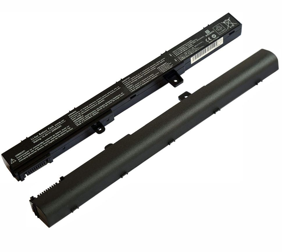 Акумуляторна батарея (АКБ) Asus A31N1319 для X451MA, X551MA, F551MA, F200MA, 14.4V, 2200mAh, чорна