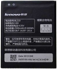 Акумуляторна батарея (АКБ) Lenovo BL219 для A768t, A850 +, A880, A889, A890E, A916, S810, S810T 2500 mAh
