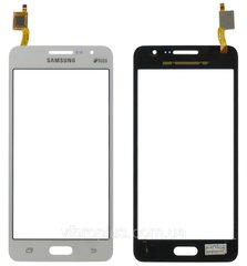 Тачскрин (сенсор) Samsung G531H ORIG, серебристый