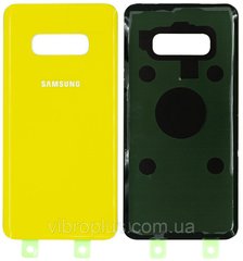Задняя крышка Samsung G970F Galaxy S10E Prism ORIG, желтая
