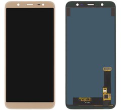 Дисплей (экран) Samsung J810 Galaxy J8 (2018) PLS TFT с тачскрином, золотистый