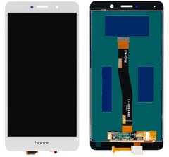 Дисплей (экран) Huawei GR5 2017, Honor 6X, BLL-L21, BLL-L22, Mate 9 lite с тачскрином в сборе ORIG, белый