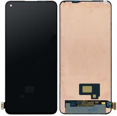 Дисплей OnePlus 8T KB2001, KB2000, KB2003, KB2005 з тачскріном Fluid AMOLED, чорний