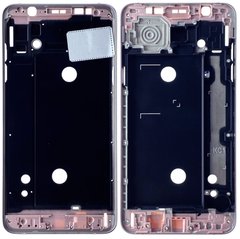 Рамка (корпус) Samsung j710, J710F, J710H Galaxy J7 (2016), рожева (Rose Gold)