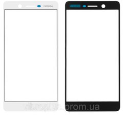 Стекло экрана (Glass) Nokia 7 Dual Sim (TA-1041), белый