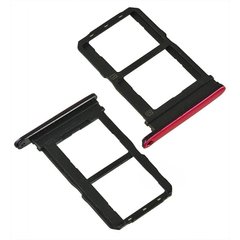 Лоток для Vivo V15 Pro держатель (слот) для двух SIM-карт, красный
