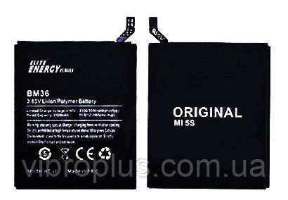 Акумуляторна батарея (АКБ) Xiaomi BM36 для Mi5s, Mi 5s, 3100 mAh