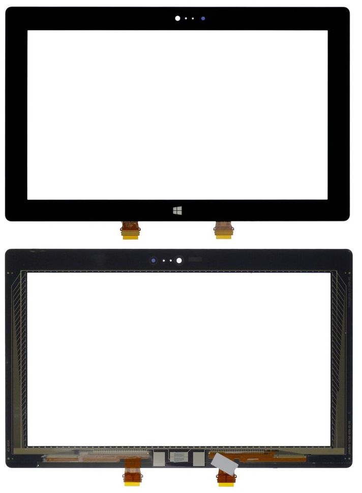 Тачскрін (сенсор) 10.1 "168x271 Microsoft Surface RT (p / n: LTL106HL02-001), чорний