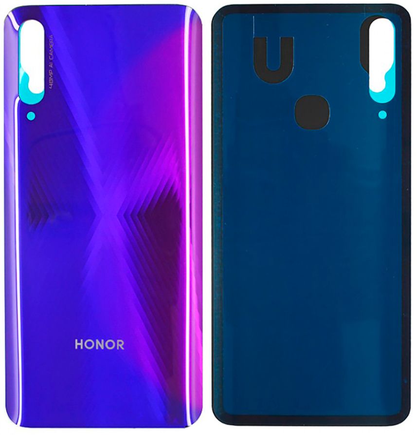 Задня кришка Huawei Honor 9X Pro HLK-L41, HLK-L42, HLK-AL10, фіолетова