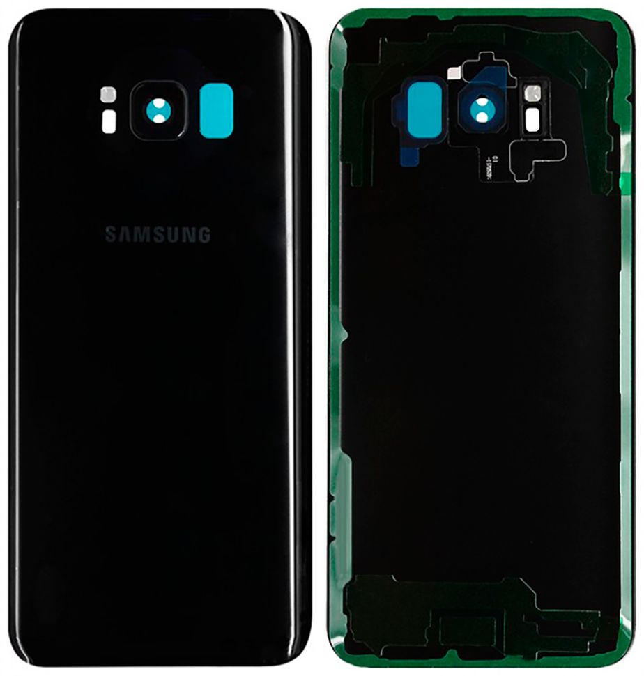 Задня кришка Samsung G950 Galaxy S8 ORIG (зі склом камери), чорна