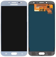 Дисплей (екран) Samsung J730 Galaxy J7 (2017) TFT з тачскріном, сріблястий