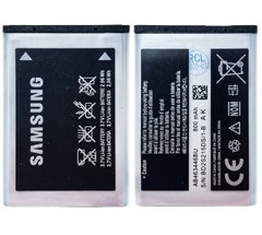 Акумуляторна батарея (АКБ) AB043446LA, AB043446BE, AB043446LABSTD для Samsung SCH-R300, SCH-R400, SGH-300, SGH-T109, SGH-T329, SGH-M220, SPH-M220, GT-E1210, 750 mAh