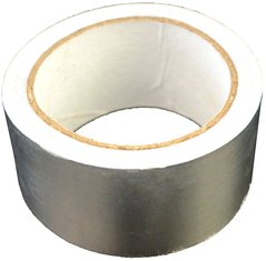Алюминиевая фольга термостойкая на клейкой основе (50мм / 20м)