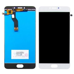 Дисплей (екран) Meizu M3 Note (L681H), Blue Charm Note 3 з тачскріном в зборі ORIG, білий