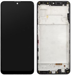 Дисплей Samsung A225 Galaxy A22 4G TFT с тачскрином и рамкой, черный