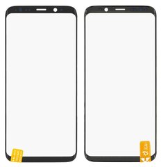 Скло екрану (Glass) Samsung G960, G960F Galaxy S9, з OCA плівкою ORIG, чорний