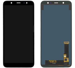 Дисплей (екран) Samsung J810, J810F Galaxy J8 (2018) PLS TFT з тачскріном, чорний