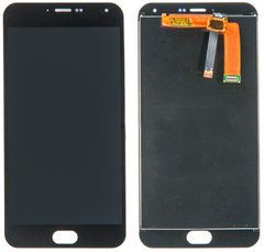 Дисплей (экран) Meizu M2 Note (M571, M571C, M571H, M571M) Meilan Note 2, Blue Charm Note 2 с тачскрином в сборе, черный