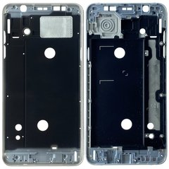 Рамка (корпус) Samsung j710, J710F, J710H Galaxy J7 (2016), белая (серебристая)