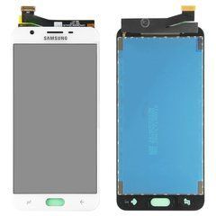 Дисплей (екран) Samsung G611 Galaxy J7 Prime 2 (2018) з тачскріном в зборі, білий