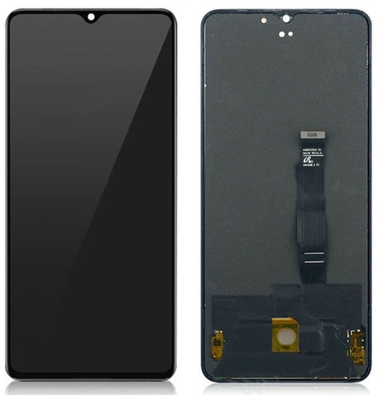 Дисплей (экран) OnePlus 7T (HD1901, HD1903, HD1900, HD1907, HD1905) OLED с тачскрином в сборе, черный