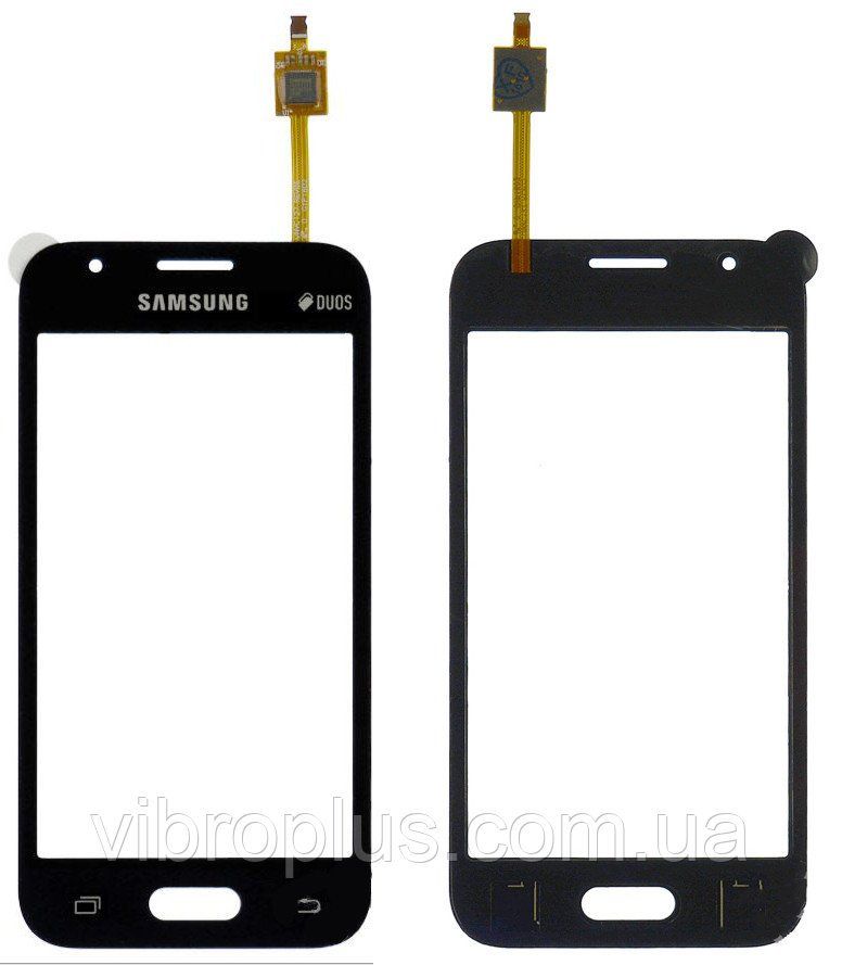 Тачскрін (сенсор) Samsung J105H Galaxy J1 Mini, чорний
