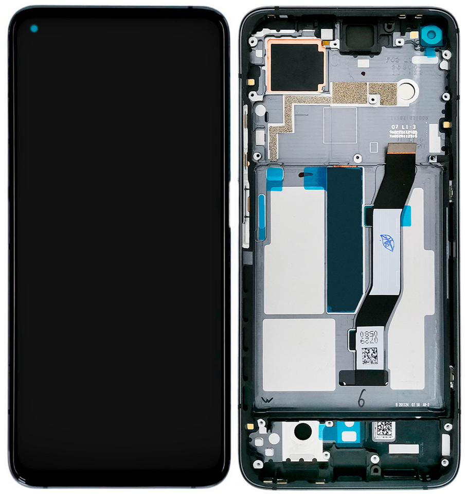 Дисплей Xiaomi Mi 10T, Mi 10T Pro, Redmi K30s с тачскрином и рамкой