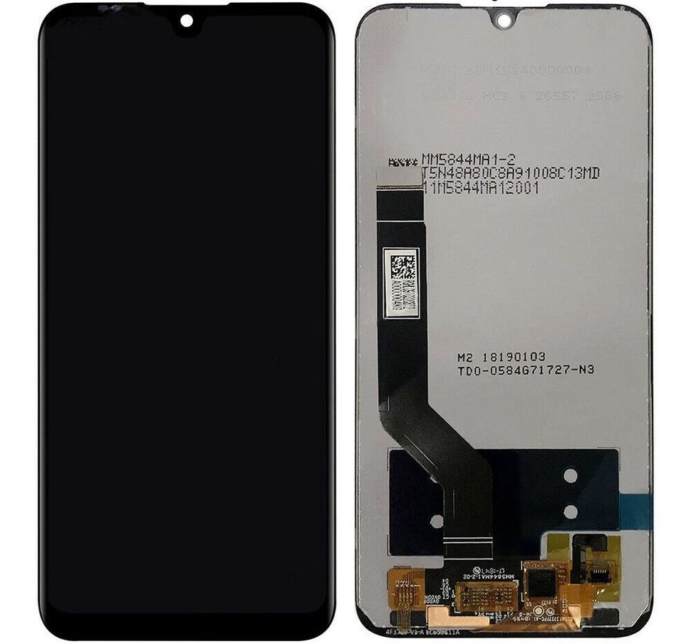 Дисплей (екран) Xiaomi Mi Play M1901F9E з тачскріном в зборі, чорний