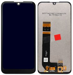 Дисплей (экран) Nokia 1.3 (TA-1207, TA-1216, TA-1205) с тачскрином в сборе, черный