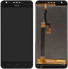 Дисплей (экран) HTC 10 Desire Compact, 825 Desire с тачскрином в сборе, черный
