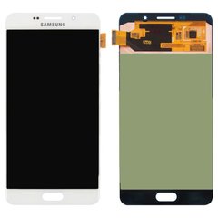 Дисплей (екран) Samsung A710F Galaxy A7, A710FD, A710H A710Y, A7100 (2016) OLED з тачскріном в зборі, білий